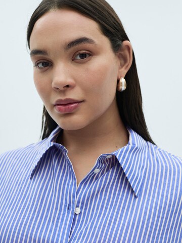 Chemisier 'NINA' MANGO en bleu