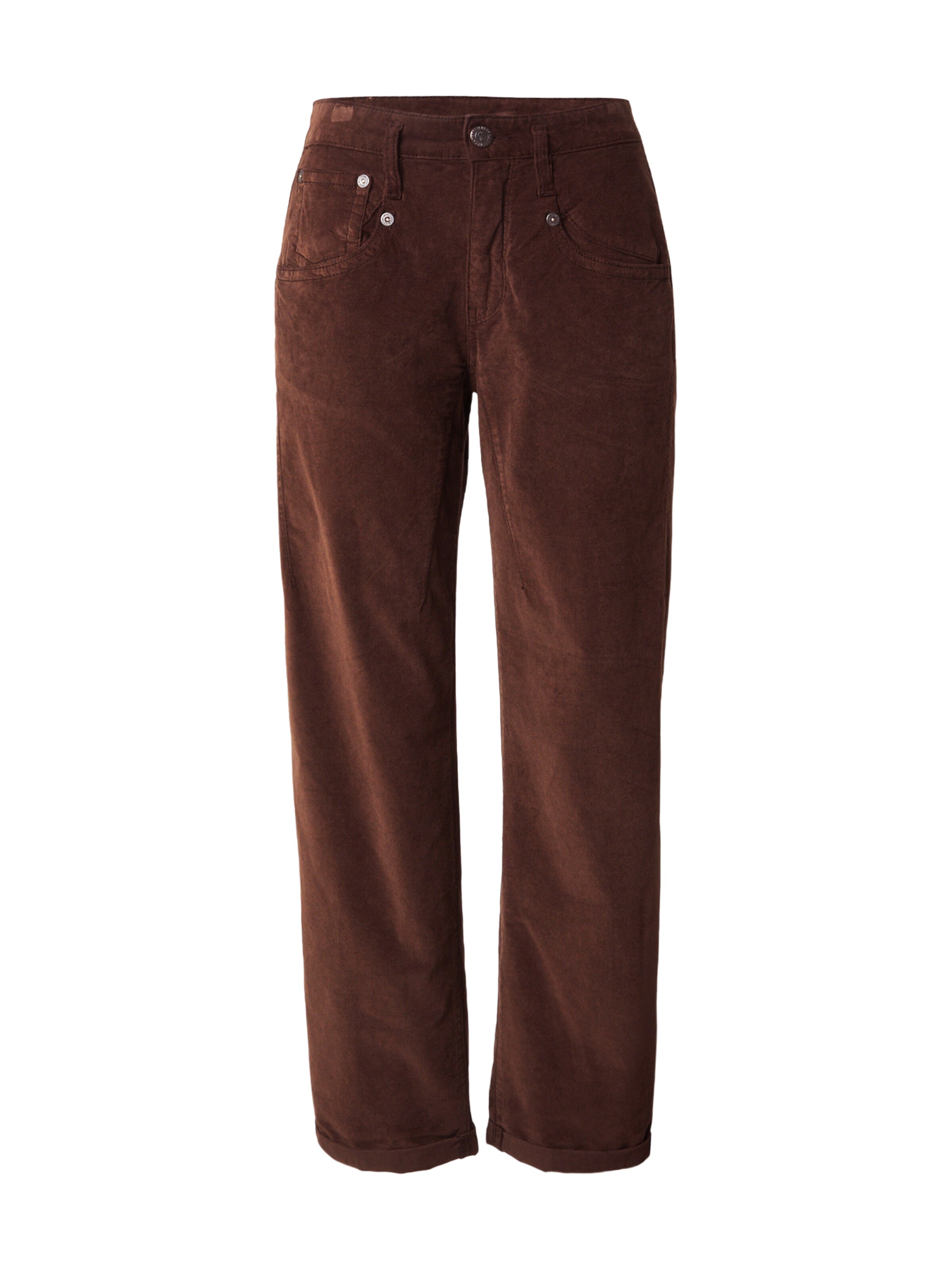 Regular Pantalon 'Shyra Tap' Herrlicher en marron : devant