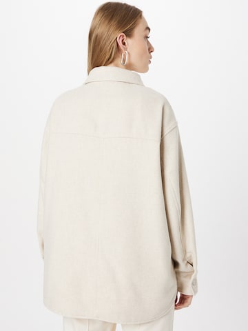 Monki Between-Season Jacket in Beige