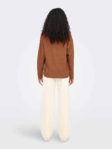ONLY Sweter 'Rica' w kolorze brązowy