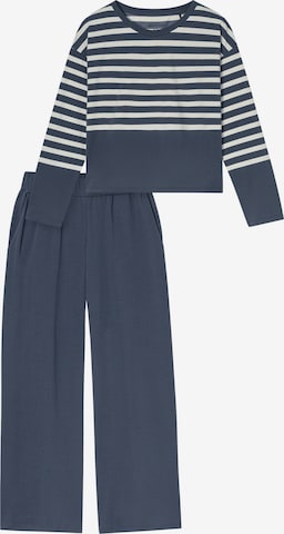 SCHIESSER Pyjama 'Casual Nightwear' in Grijs: voorkant