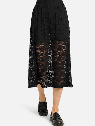 Liberte Essentiel Sukně ' LACY ' – černá: přední strana