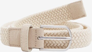 Ceinture 'Haris' SELECTED HOMME en beige : devant