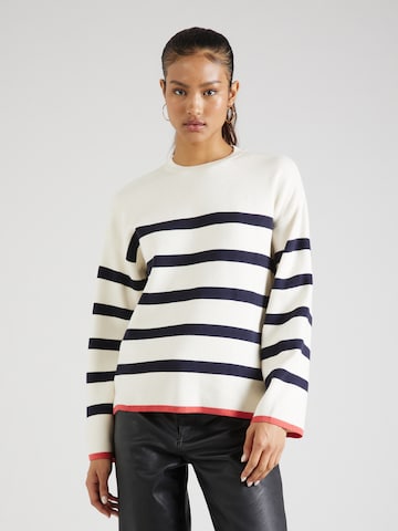 ONLY Sweater 'ALBERTE' in White: front