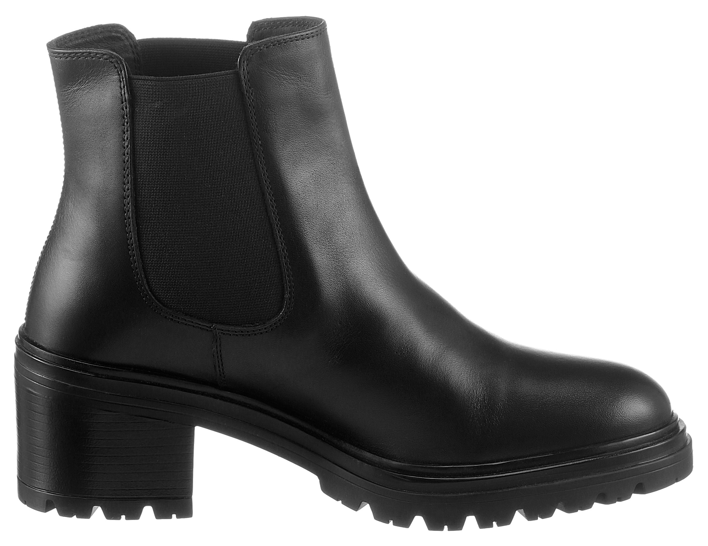 GEOX Chelsea boots 'Damiana' in Zwart
