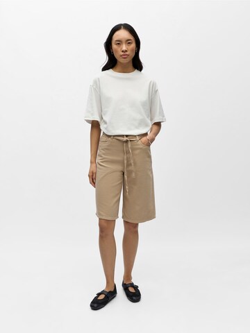 OBJECT - Loosefit Pantalón en beige