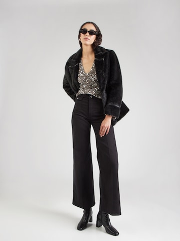 PIECES Μπλούζα 'PCKAM' σε καφέ