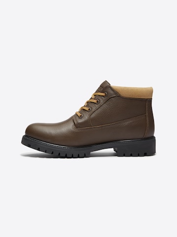 TIMBERLAND Ботинки на шнуровке в Коричневый