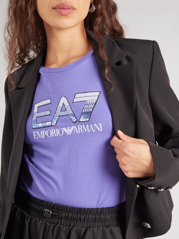 EA7 Emporio Armani Shirts i lilla