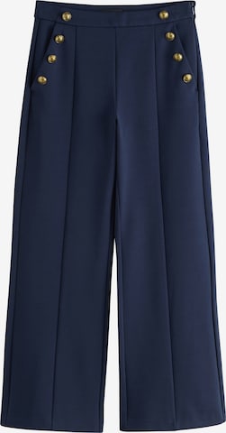 mėlyna Next Plačios klešnės Kelnės: priekis