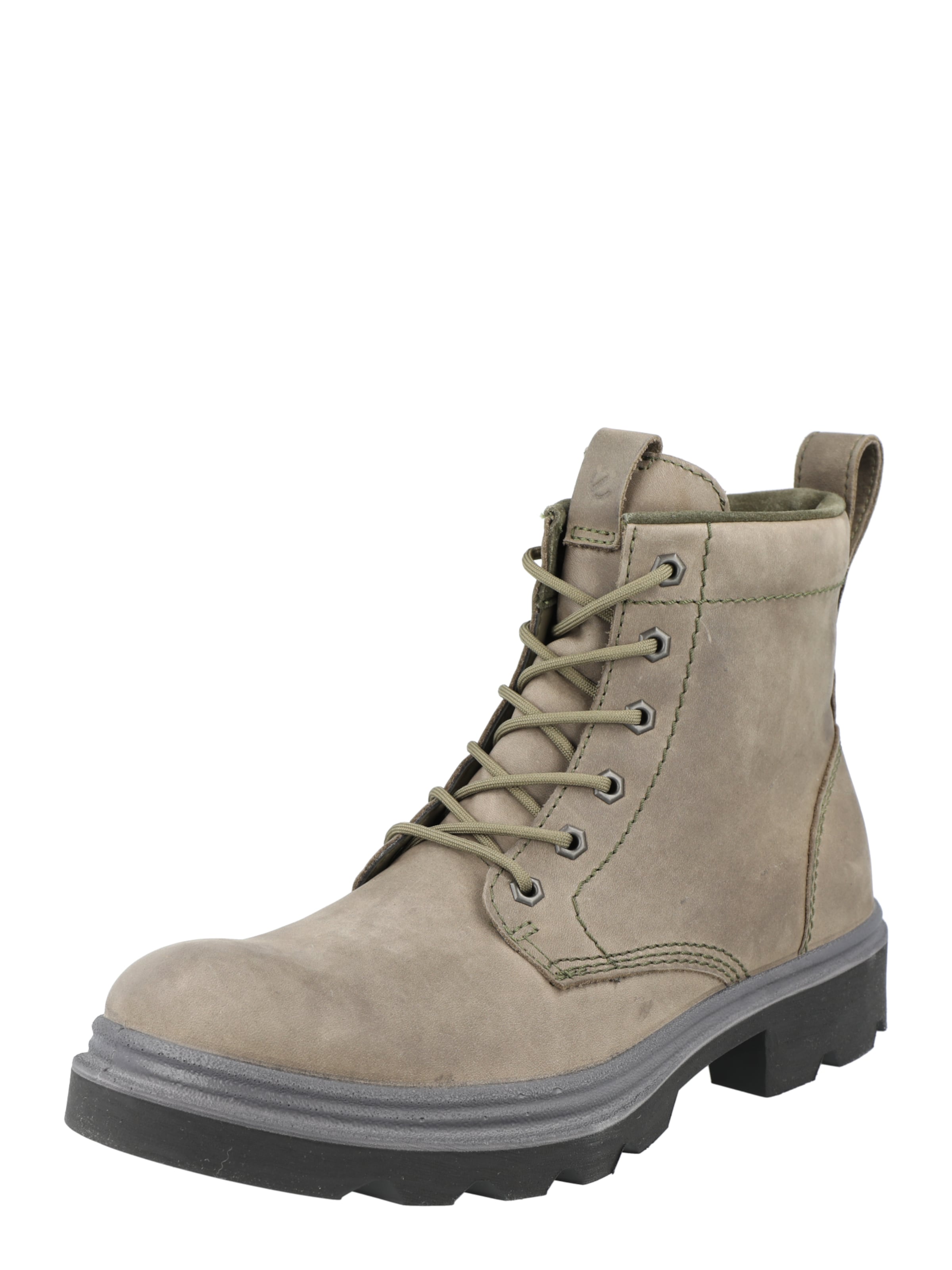 ECCO Ботинки на шнуровке в Серый: спереди