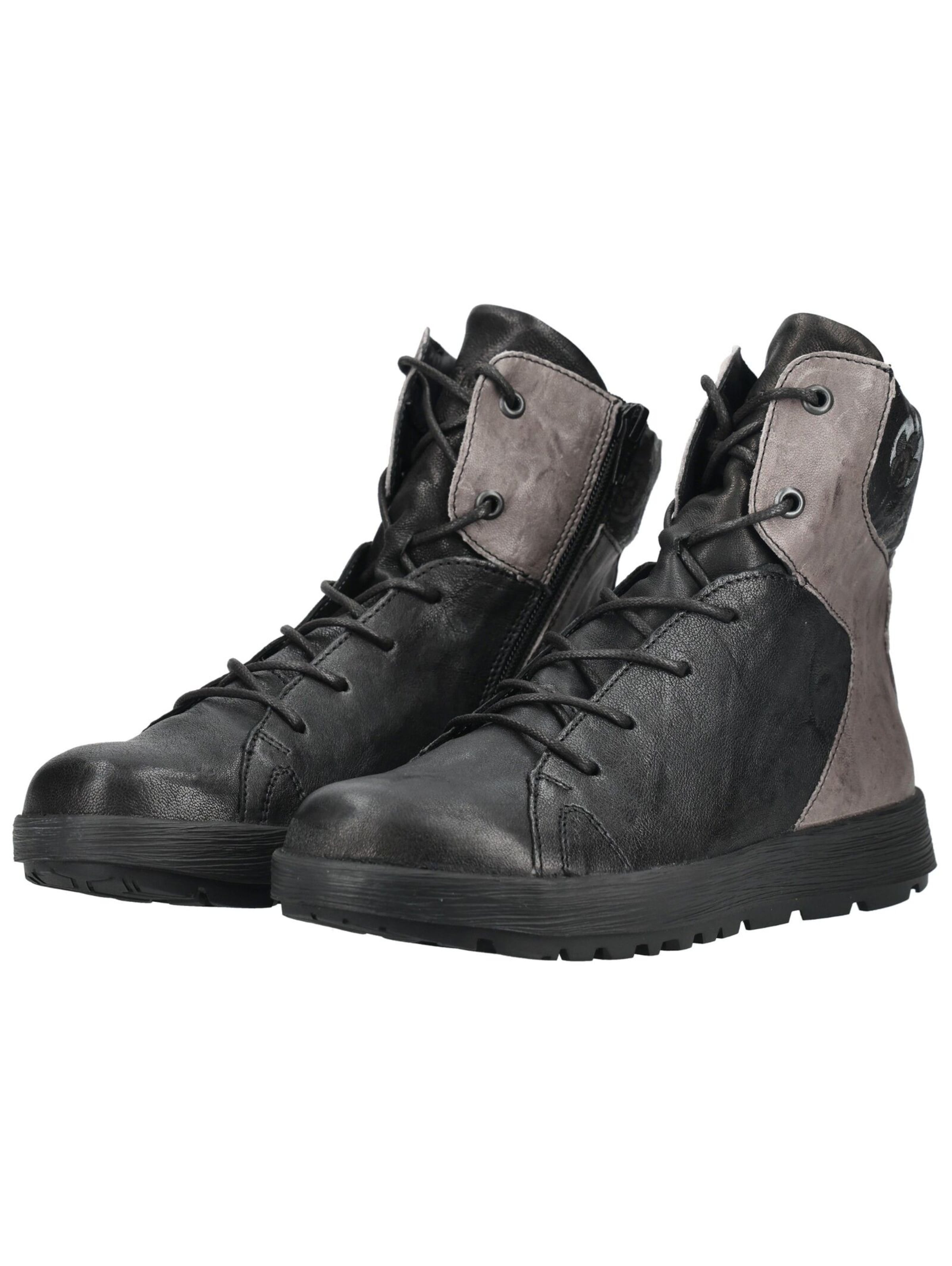 Bottines à lacets THINK! en noir