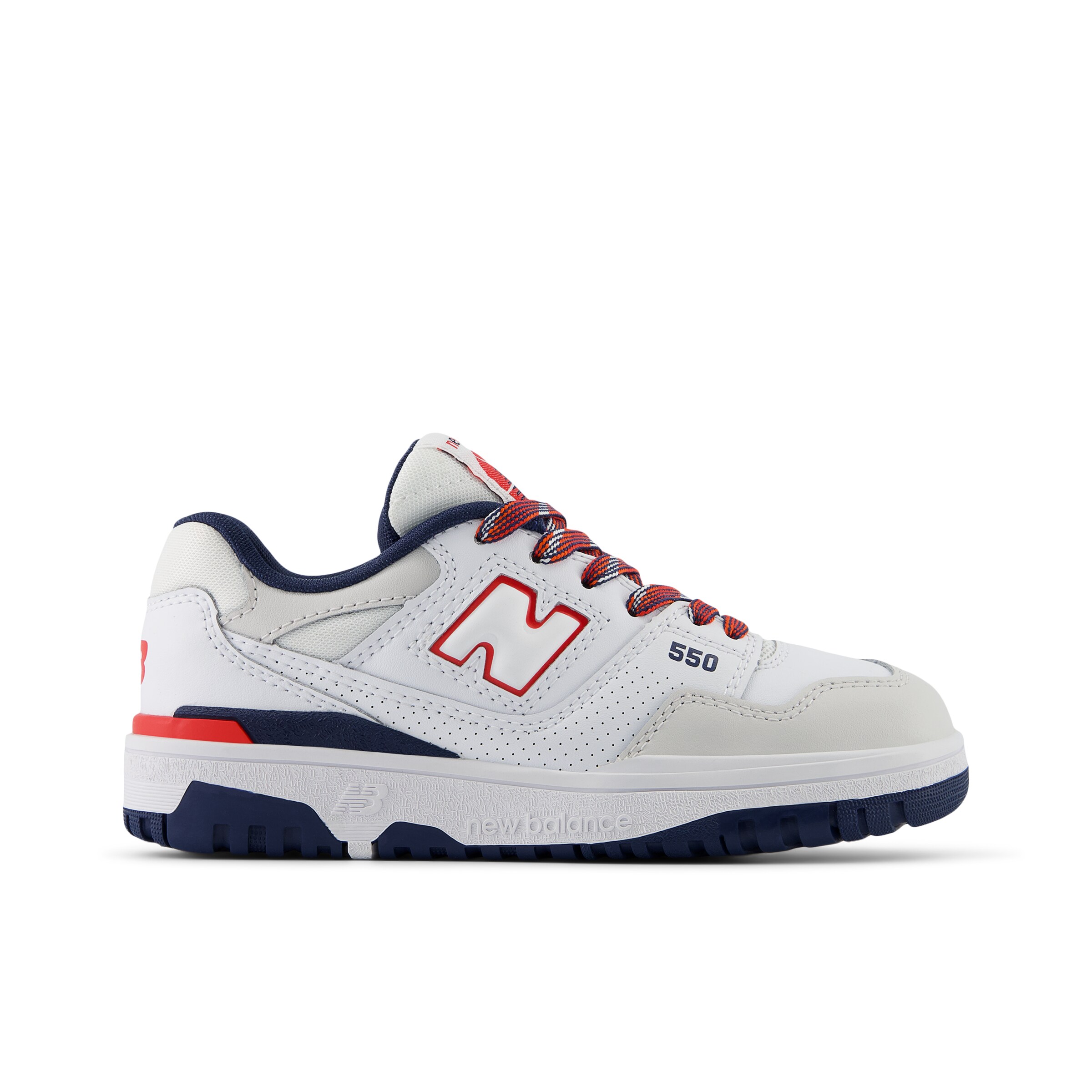 Sneaker '550' di new balance in bianco