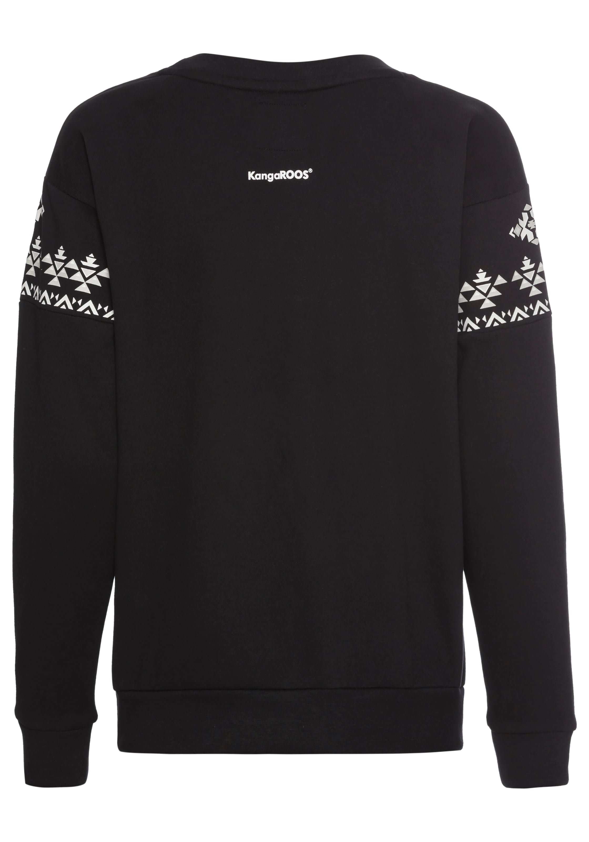 KangaROOS Sweatshirt in Black