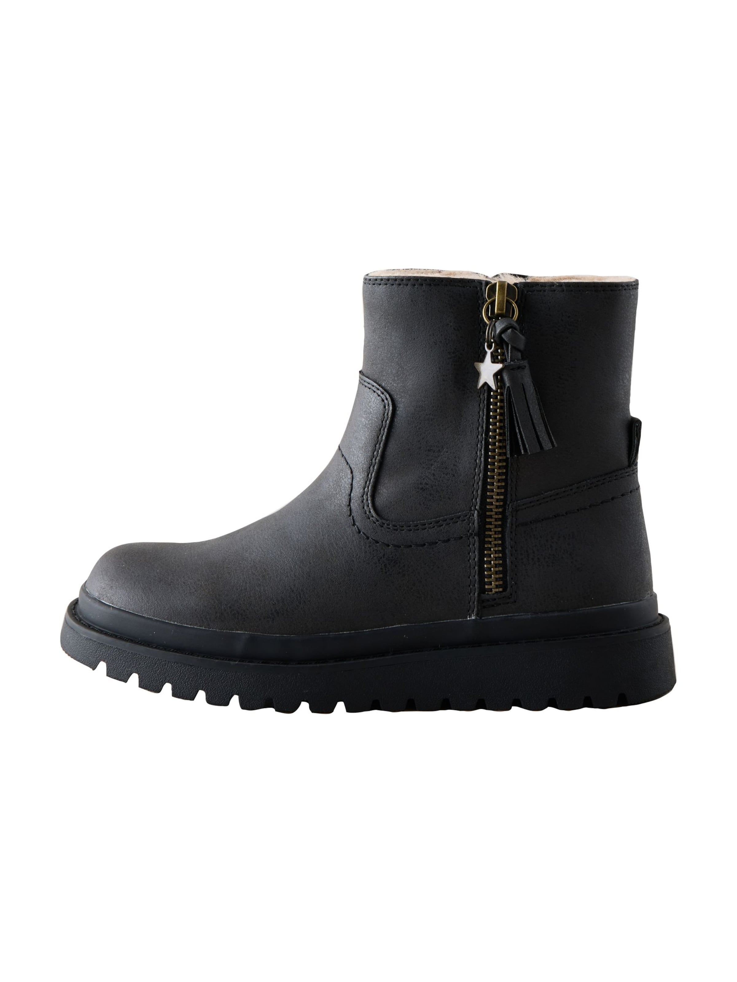 Next - Botas en negro: frente