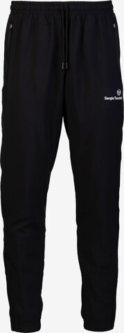 Sergio Tacchini Slimfit Sporthose ' SPECCHIO PL ' in Schwarz: predná strana