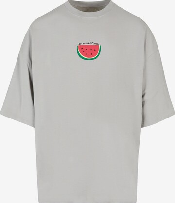 Merchcode Shirt 'Summer - Summertime' in Grey: front