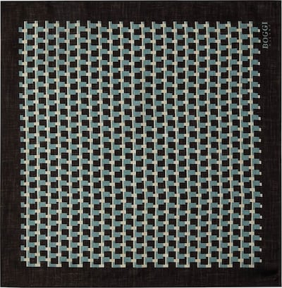 Boggi Milano Taskuliina värissä vihreä / musta / munankuori, Tuotenäkymä