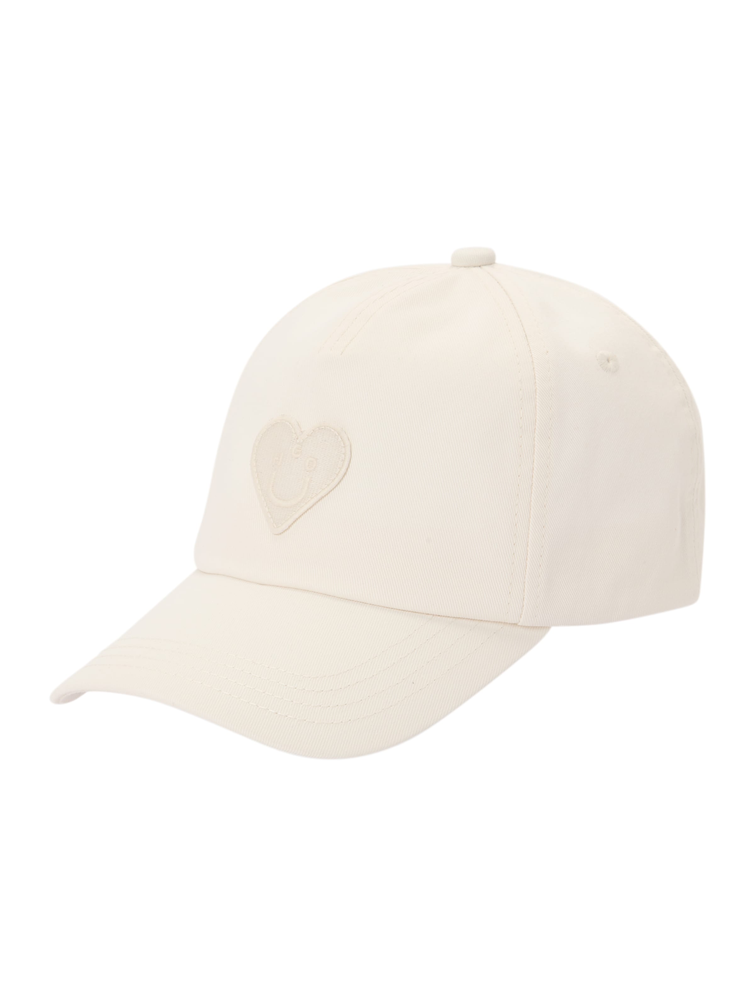 HUGO Keps 'Alyce-Heart' i vit: framsida
