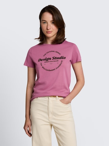TOM TAILOR DENIM T-shirt i rosa: framsida