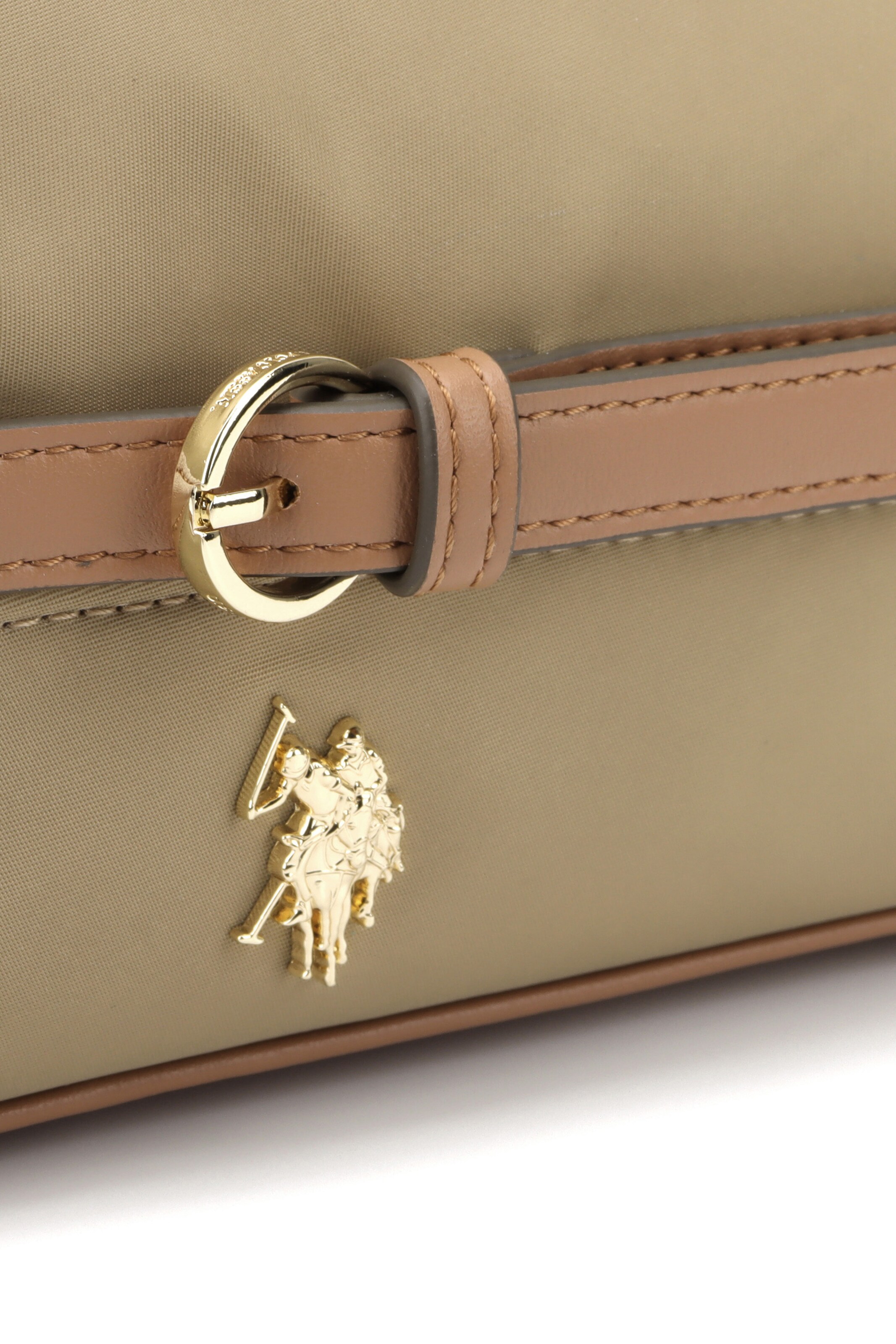U.S. POLO ASSN. Handtasche 'HOUSTON' in Grün