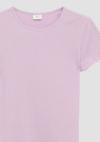 T-Shirt s.Oliver en violet