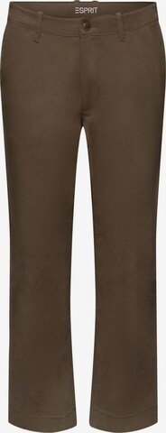 ESPRIT Regular Chino in Groen: voorkant