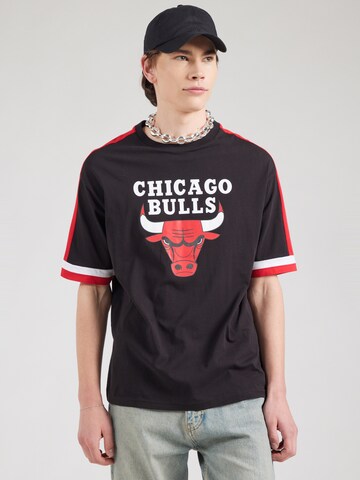 NEW ERA Tričko 'NBA PANEL' - Čierna: predná strana