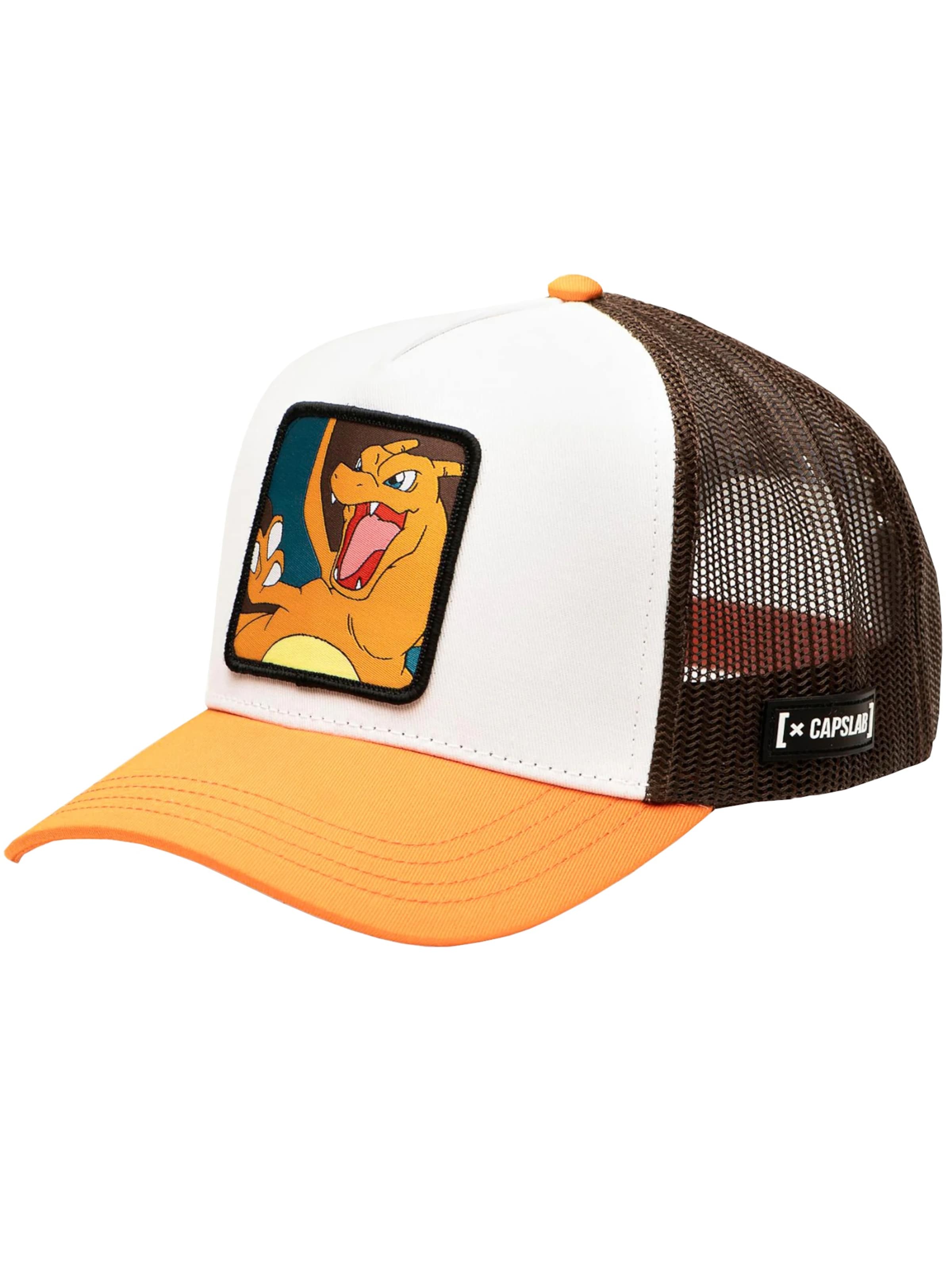 Capslab Cap 'Capslab X Pokemon Charizard Cap' in Black: front