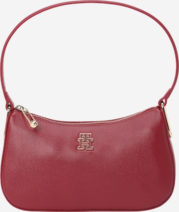 Borsa a spalla di TOMMY HILFIGER in rosso: frontale