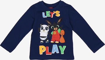 Maglietta 'Let's Play' di Bing in blu: frontale