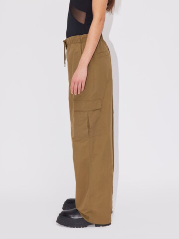 Loosefit Pantaloni cargo 'Corinna' di LeGer by Lena Gercke in verde