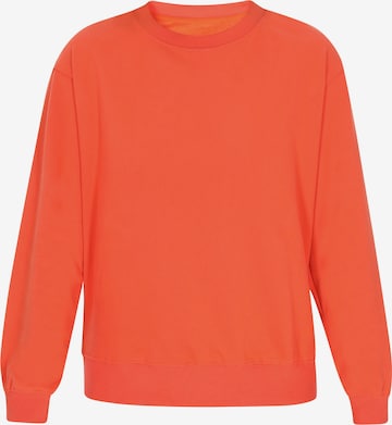 ebeeza Sweatshirt in Orange: Vorderseite