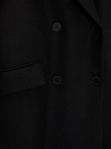 Pull&Bear Between-seasons coat in Black