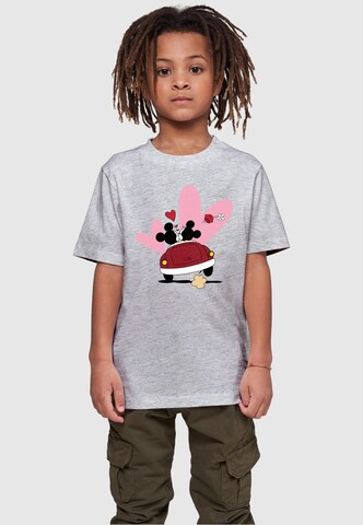 ABSOLUTE CULT T-Shirt 'Mickey Mouse - Car' in Grau: predná strana