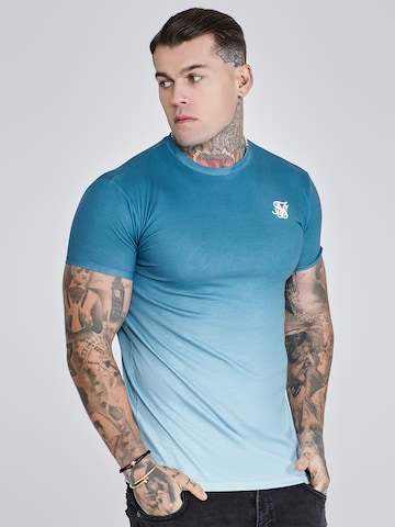 SikSilk Shirt in Blue: front