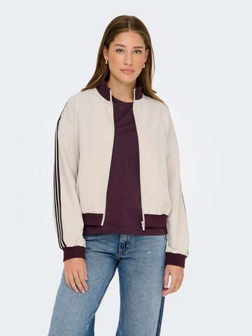 Veste mi-saison ONLY en beige : devant