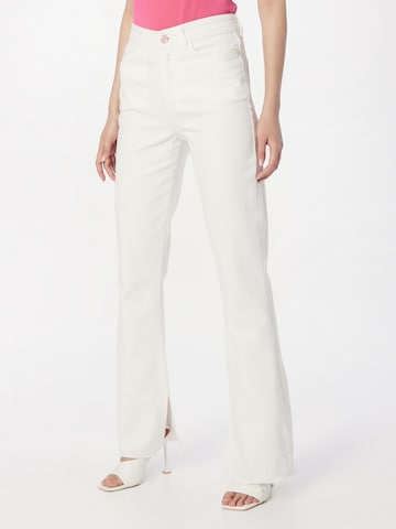 Fabienne Chapot Bootcut Jeans 'Pleunie' in Wit: voorkant