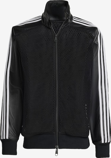 ADIDAS ORIGINALS Overgangsjakke 'Adidas x Jeremy Scott' i sort / hvid, Produktvisning