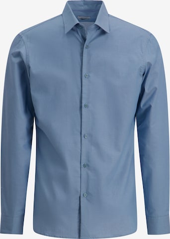 Chemise business PIERRE CARDIN en bleu : devant