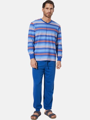 Pyjama long 'Vanzo' BABISTA en bleu : devant