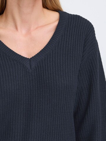 Pull-over ' OXISANDIE LS ' Oxmo en bleu