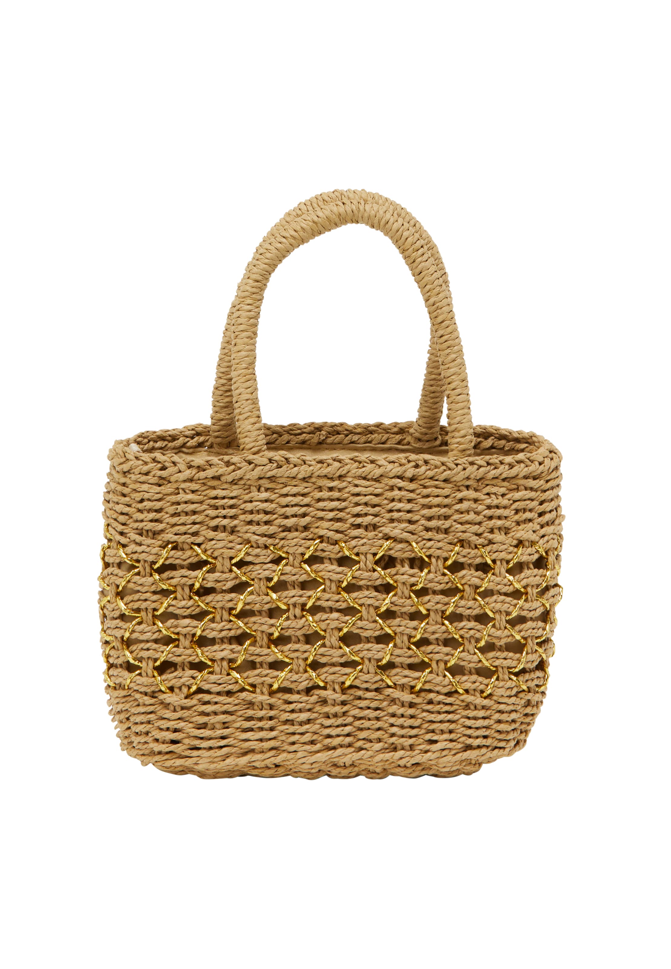 ebeeza Axelremsväska i brun: framsida