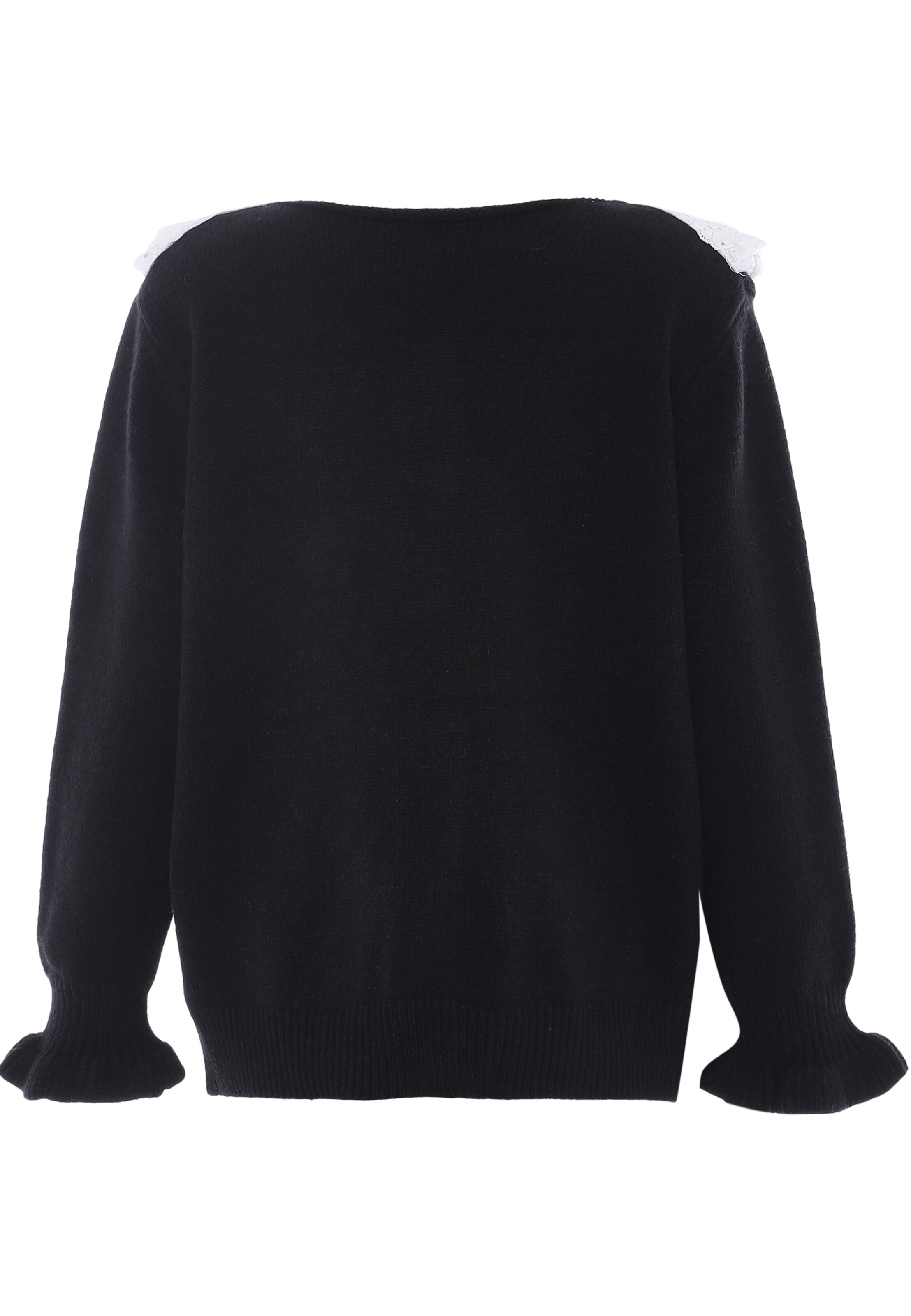 NAEMI Knit cardigan in Black