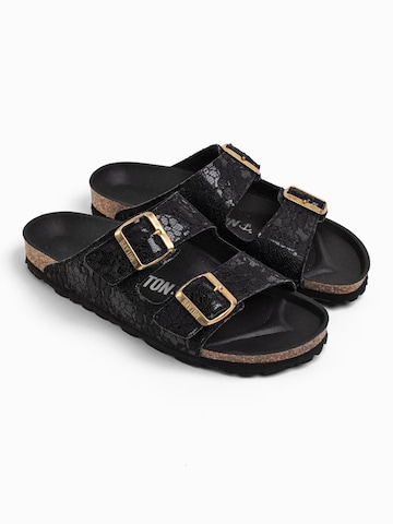 Zoccoletto 'Atlas Textil' di Bayton in nero