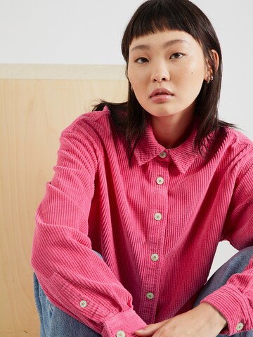 AMERICAN VINTAGE Blouse 'PADOW' in Red