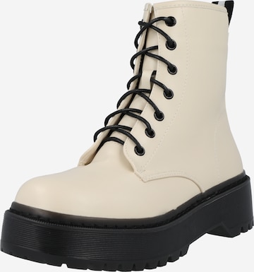 Raid - Botines con cordones 'LINA-1' en blanco: frente