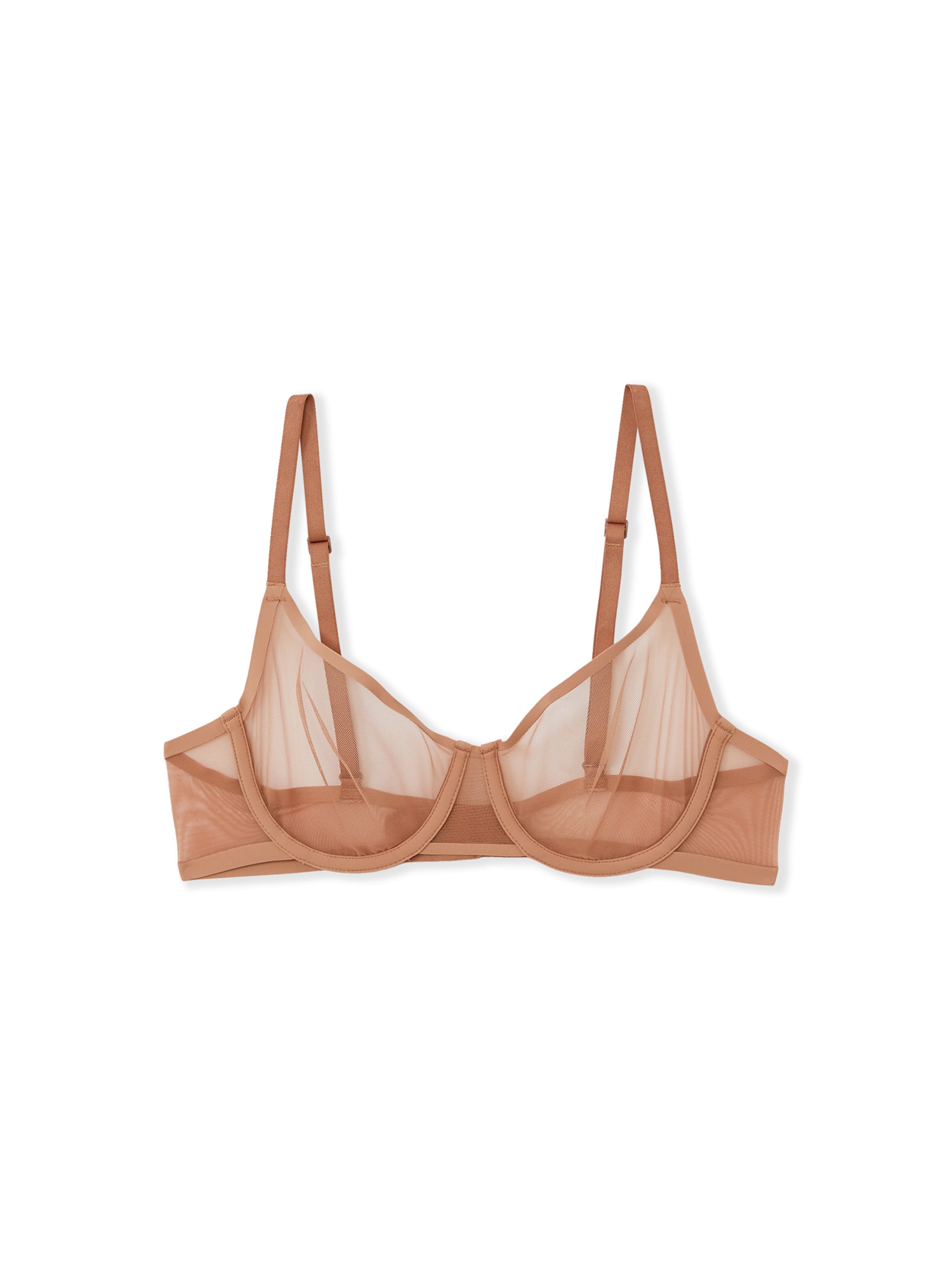 ETAM BH 'Pure Mesh' in Pink: Vorderseite