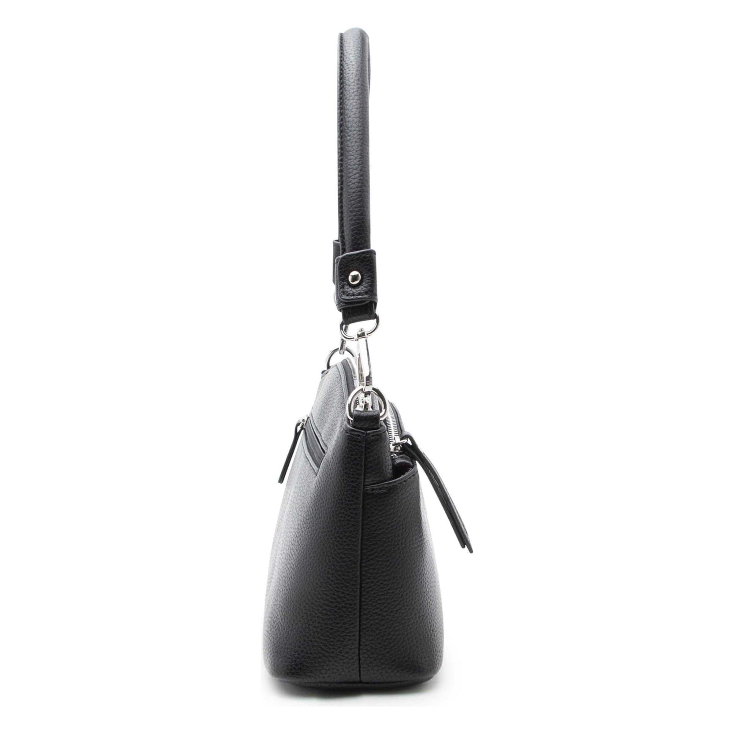 Sac bandoulière 'Sibona' L.CREDI en noir
