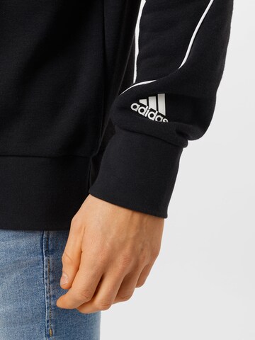 ADIDAS PERFORMANCE Skinny Sportsweatshirt in Schwarz